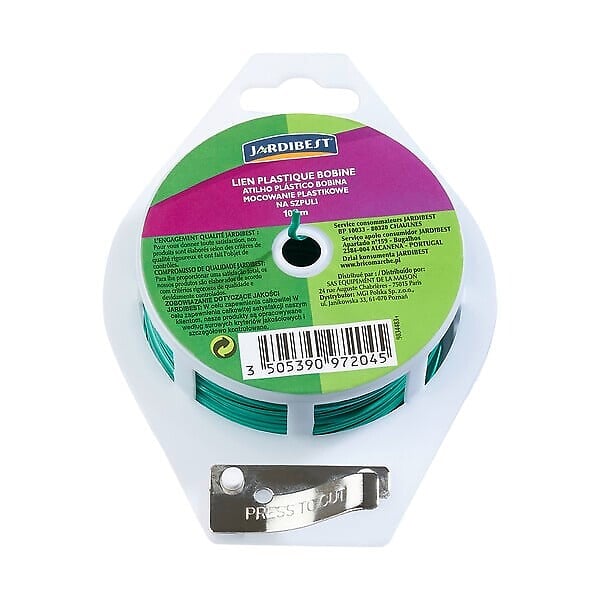 JARDIBEST - Lien en bobine - Plastique - 100m - large