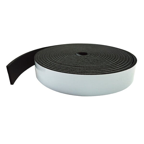COTEKA - Joint mousse extérieur adhésif - Gris - 25mm - 5m - large