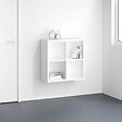 MODE DE VIE - Meuble 4 cases Cubyx - PVC - Blanc - H69,5xL69,5xP29,5cm - vignette