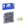 MEJIX - Croisillon 1.5mm réutilisable - 100 pièces - Transparent - vignette