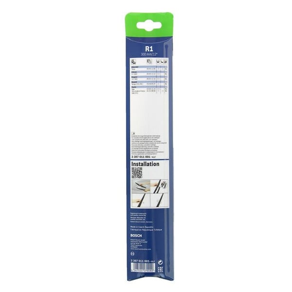 BOSCH - Balai essuie-glace arrière standard BOSCH R1 - 300mm - large