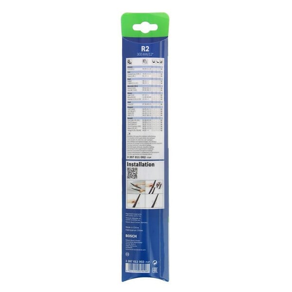 BOSCH - Balai essuie-glace arrière - 300mm - lame plate - large
