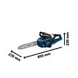 BOSCH - Tronçonneuse sans fil 40cm - 18V Brushless - Biturbo - vignette