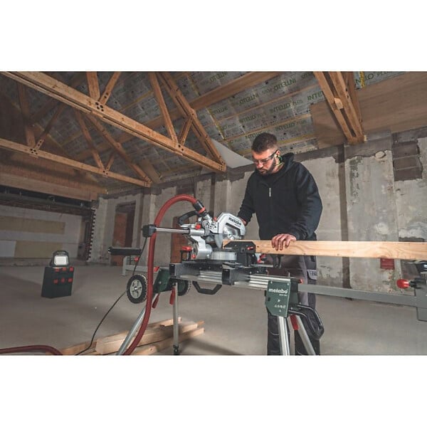 METABO - Scie à onglets radiale aluminiumKgS 254 M - 1450 W - large