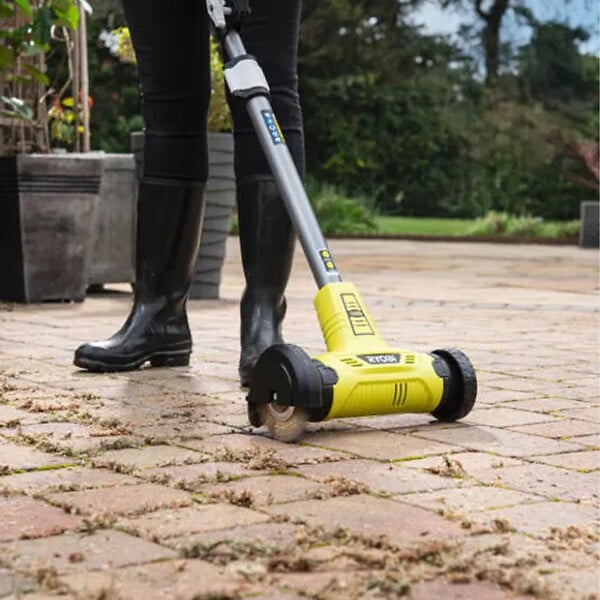 RYOBI - Nettoyeur de joint sans fil - Brosse rotative - 18V - large