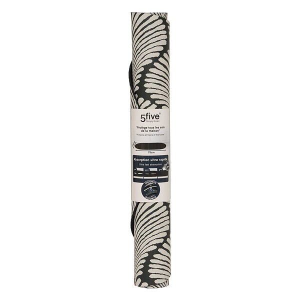 5 FIVE SIMPLY SMART - Tapis de douche anti-dérapant diatomite L75cm - large