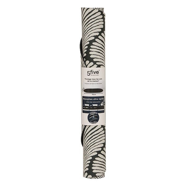 5 FIVE SIMPLY SMART - Tapis de douche anti-dérapant diatomite L75cm - large