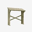 CERLAND - MINI ABRI BUCHES BOIS 180X68X179CM - vignette