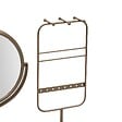 5 FIVE SIMPLY SMART - Miroir de beauté porte-bijoux Come ovale 25,5x27cm beige - vignette