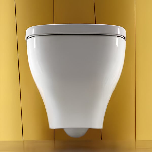 JACOB DELAFON - Pack WC suspendu sans bride Struktura avec abattant + bâti support + plaque - large