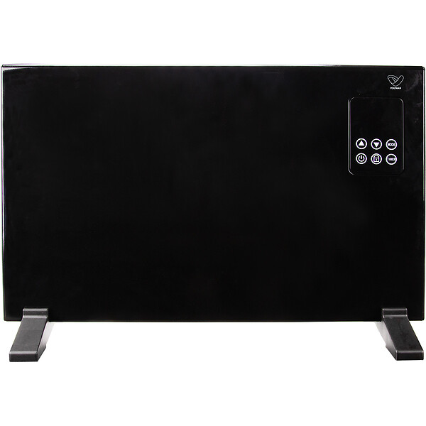 VOLTMAN - Radiateur électrique Alumia Connect - cœur aluminium 2000W - noir -Volman - large