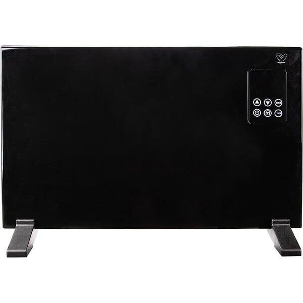 VOLTMAN - Radiateur électrique Alumia Connect - cœur aluminium 1500W - noir -Volman - large