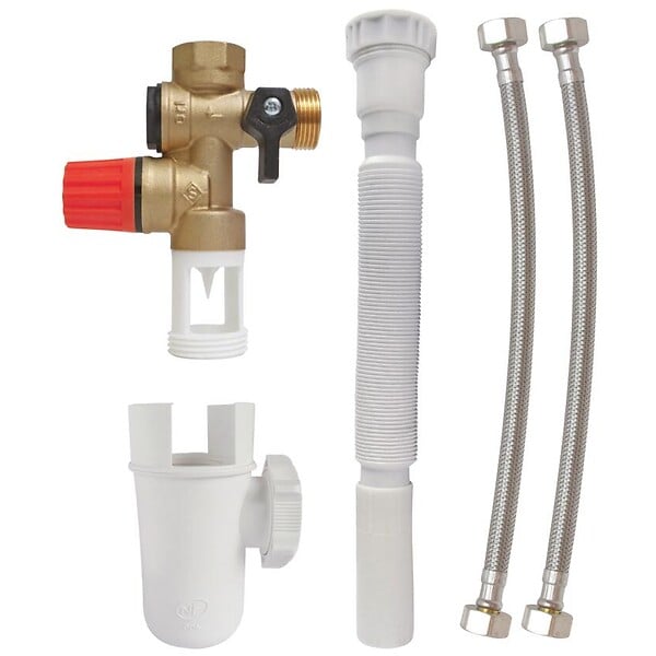 SOMATHERM FOR YOU - Kit complet groupe de sécurité inox pour eau agressive - large