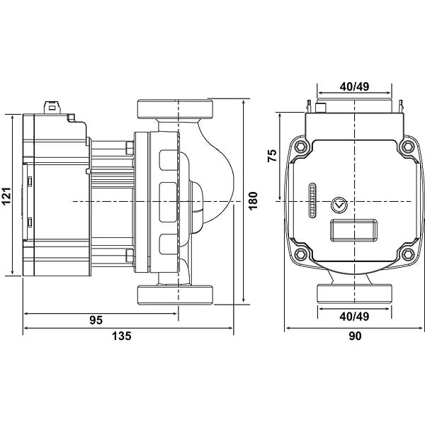 SOMATHERM FOR YOU - Circulateur chauffage automatique 25-60/180 SFY - large