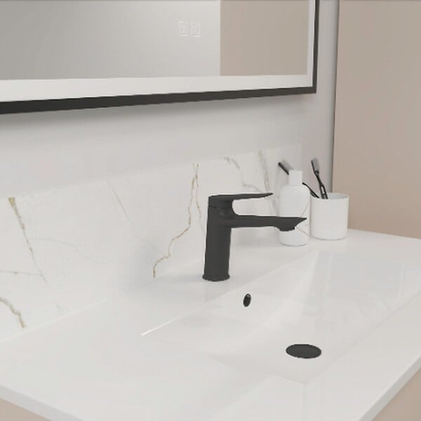 ONDEE - Mitigeur de lavabo ARIANE Noir - large