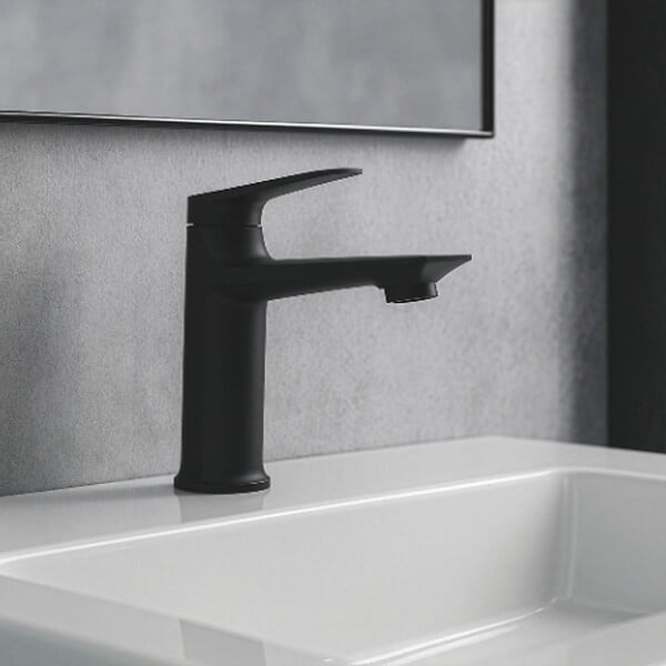 ONDEE - Mitigeur de lavabo ARIANE Noir - large