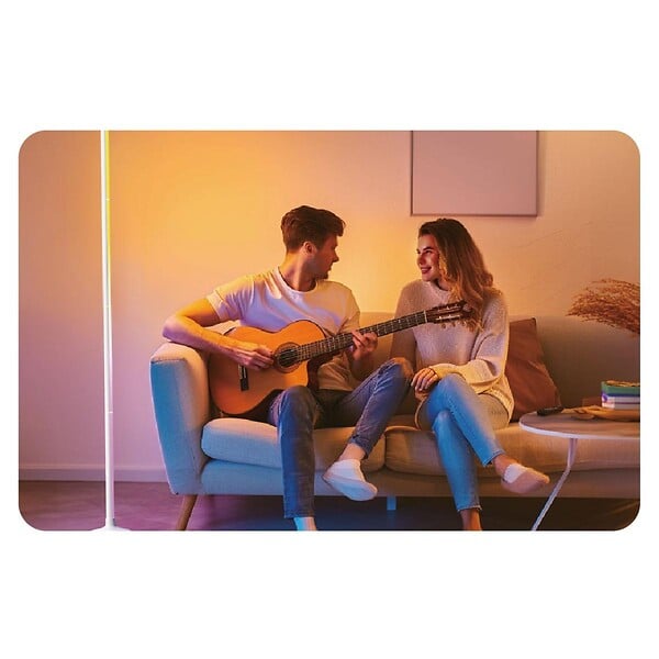 NO NAME - Lampe de sol RGBIC multicolore 140 cm personnalisable - Néolium - large