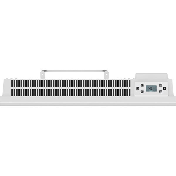 VOLTMAN - Radiateur fonte Fontea Connect Wifi 1000W - façade acier - blanc - Voltman - large