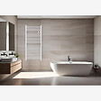 VOLTMAN - Sèche serviette aluminium 750W barres rondes - blanc - Voltman - vignette