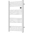 VOLTMAN - Sèche serviette aluminium 500W barres rondes - blanc - Voltman - vignette