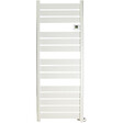 VOLTMAN - Sèche serviette aluminium 750W barres plates - blanc - Voltman - vignette