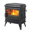 GODIN - Poêle à Bois Fonte 7kw Anthracite - 366149 - vignette