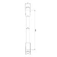 VILLEROY ET BOCH - Flexible de douche  Universal 120 cm Or brossé - vignette