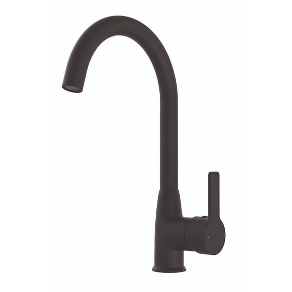ONDEE - Mitigeur de cuisine ARIANE Noir mat - large