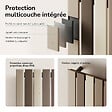 EMKE - EMKE Radiateur électrique vertical 180 x 46 cm 750 W, WiFi, Alexa, design multicolore, 7 modes - vignette
