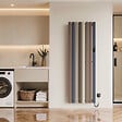 EMKE - EMKE Radiateur électrique vertical 180 x 61,6 cm 1000 W, WiFi, Alexa, design multicolore, 7 modes - vignette