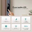 EMKE - EMKE Radiateur électrique vertical 180 x 61,6 cm 1000 W, WiFi, Alexa, design multicolore, 7 modes - vignette