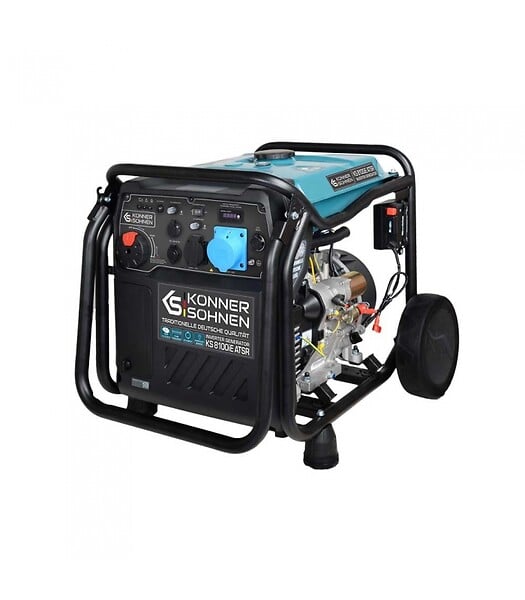KONNER SOHNEN - Groupe électrogène inverter anti-bruit Könner  Söhnen, 8500W, démarrage électrique - KS 8100iE ATSR - large