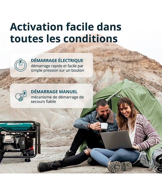 KONNER SOHNEN - Groupe électrogène inverter Könner & Söhnen KS 6500iE - large