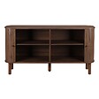 OVIALA - Buffet 2 portes scandinave rectangulaire L140 cm bois foncé - Taylor - vignette