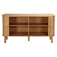 OVIALA - Buffet 2 portes scandinave rectangulaire L140 cm bois clair - Taylor - vignette