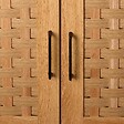 OVIALA - Buffet 3 portes scandinave rectangulaire L150 cm bois - Noah - vignette