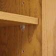 OVIALA - Buffet moderne 4 portes 160 cm bois clair - Rony - vignette