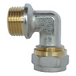 SOMATHERM FOR YOU - Raccord coudé à compression pour tube Multicouche Ø16 - coude mâle 15/21 (1/2") - vignette