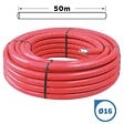 SOMATHERM FOR YOU - Tube multicouche Ø16 isolé rouge en couronne 50m - Isolant 8mm - vignette