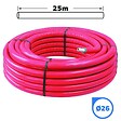 SOMATHERM FOR YOU - Tube multicouche Ø26 isolé rouge en couronne 25m - Isolant 8mm - vignette