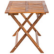 BELIANI - Table de salle à manger de jardin Pliant CENTO 140 cm 75 cm Acacia Marron - vignette