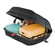 ARTPLAST - Coffre de toit 270L Aspect carbone Aerodynamique Antivol et Montage facile Homologué TUV ARTPLAST - vignette