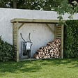 CERLAND - ABRI BUCHES BOIS XL 238,5X89,5X183CM - vignette