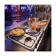 INTEC - Plaque de cuisson gaz 4 feux 8000W Réchaud à gaz portable Blanc Gaz Butane ou Propane Bruleurs grille Acier amovibles INTEC - vignette