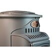 SAHARA - Pack de 2 poêles à gaz Provence gris 3,4 kW en Fonte Effet feu de bois Chauffage d'appoint sur roulettes Sahara - vignette