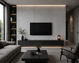 PROTOCOLE HOME - SPC 105 Plaque murale mat effet pierre gris 600 x 1200 mm - vignette