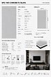 PROTOCOLE HOME - Protocole Home - Plaque murale SPC mat effet pierre gris SPC-105, 260x122 cm - vignette