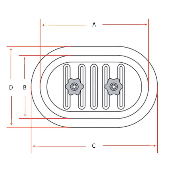 JONCOUX - Trappe de visite VMC pour conduits circulaires - Diamètre (mm): 160 - large