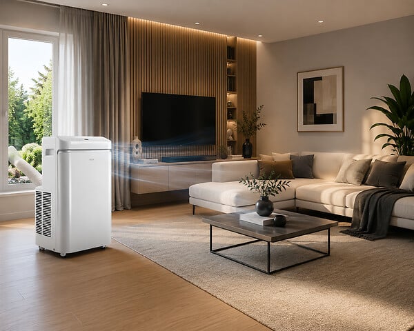 PROTOCOLE HOME - Climatiseur mobile TEKA TKPXA-12CRN7 12 000 BTU WiFi - Classe A - large