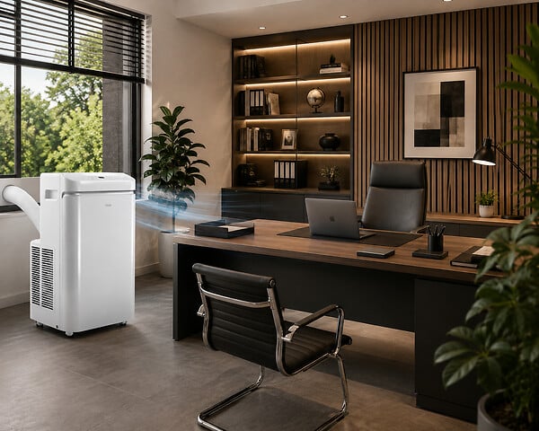 PROTOCOLE HOME - Climatiseur mobile TEKA TKPXA-12CRN7 12 000 BTU WiFi - Classe A - large